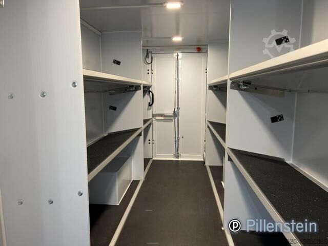 Vrachtwagen met bakwagen VW Crafter 35 Sommer Koffer KLIMA NAVI KAMERA GRA