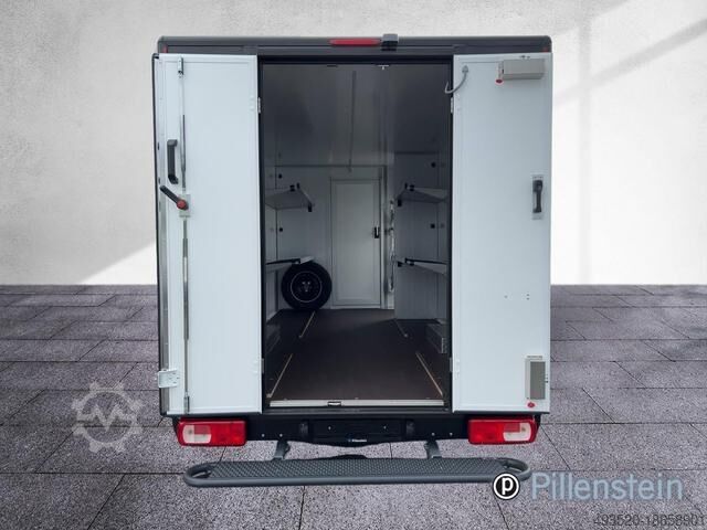 Vrachtwagen met bakwagen VW Crafter 35 RKB UPS Koffer KLIMA NAVI KAMERA