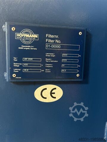 Filteranlage HOFFMANN UBF 200/K