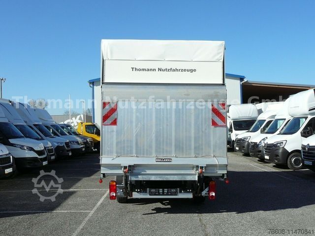 Curtain sider van RENAULT Master by Trucks Pritsche Plane LBW Vollalu