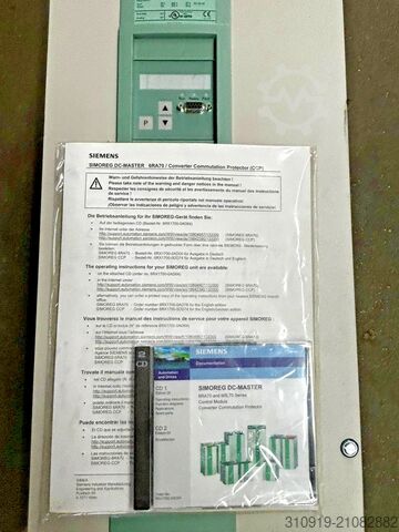 Besturingsunit Siemens 6RA7081-6GV62-0-Z