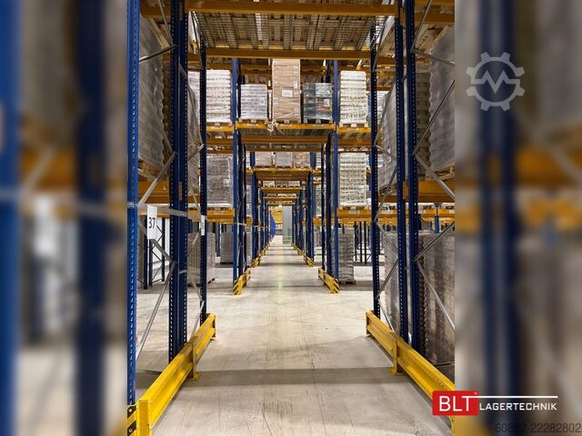 Schwerlastregal Palettenregale 100,80 m STOW Palettenregale, H: 1050cm Fachlast: 2250 kg, PNB0472, Regale