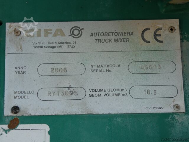 Betonmischer LKW Astra HD8 8444