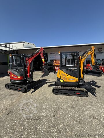 Minigraafmachine KINGWAY DEUTSCHLAND e. K. Minibagger VIP 27 3 Zylinder