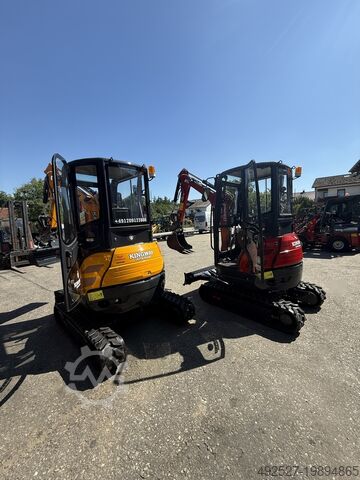 Minigraafmachine KINGWAY DEUTSCHLAND e. K. Minibagger VIP 27 3 Zylinder