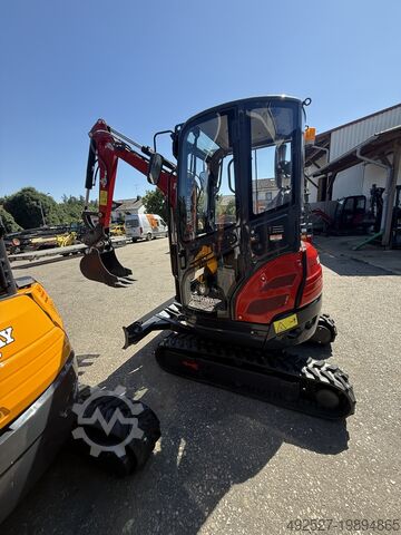 Minigraafmachine KINGWAY DEUTSCHLAND e. K. Minibagger VIP 27 3 Zylinder