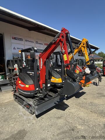Minigraafmachine KINGWAY DEUTSCHLAND e. K. Minibagger VIP 27 3 Zylinder