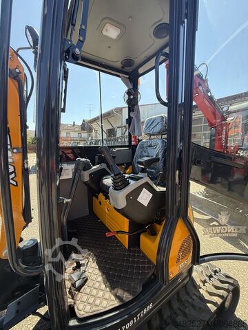 Minigraafmachine KINGWAY DEUTSCHLAND e. K. Minibagger VIP 27 3 Zylinder