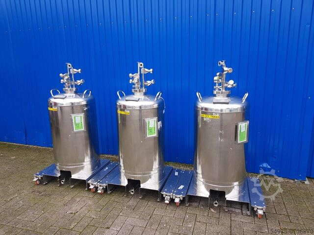 Depósito de acero inoxidable Depósito a presión 10617