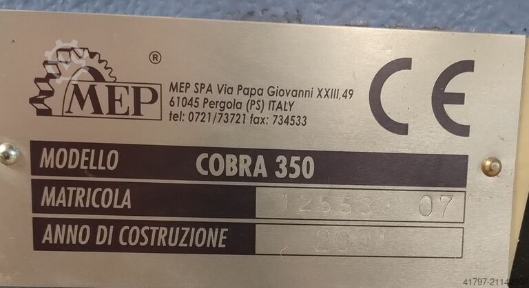 Piła do aluminium MEP Cobra 350 MEP Cobra 350