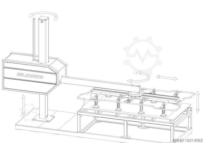 Podnośnik próżniowy CARMITECH Solid Swing 3015
