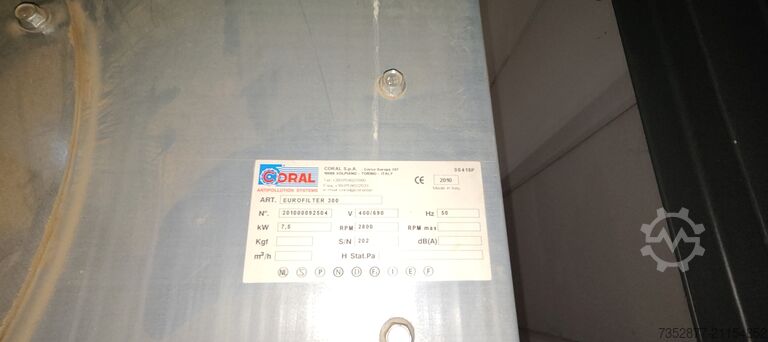 Dust extractor CORAL EUROFILTER 300