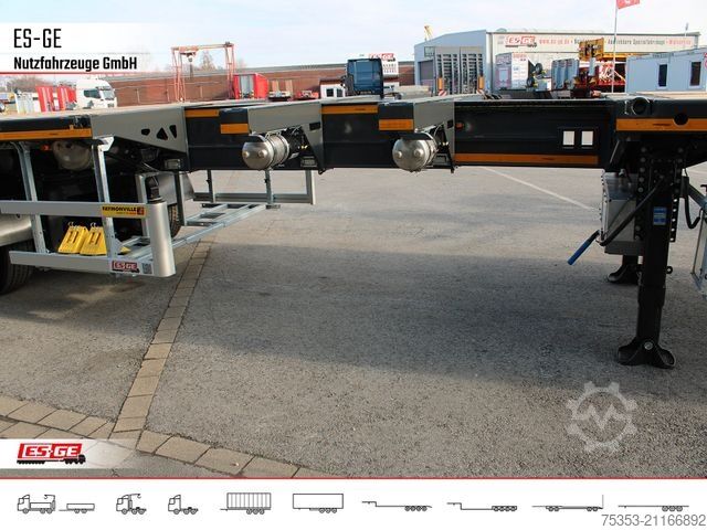 Working platform semitrailer FAYMONVILLE Telemax Sattelauflieger - 3fach teleskopierbar