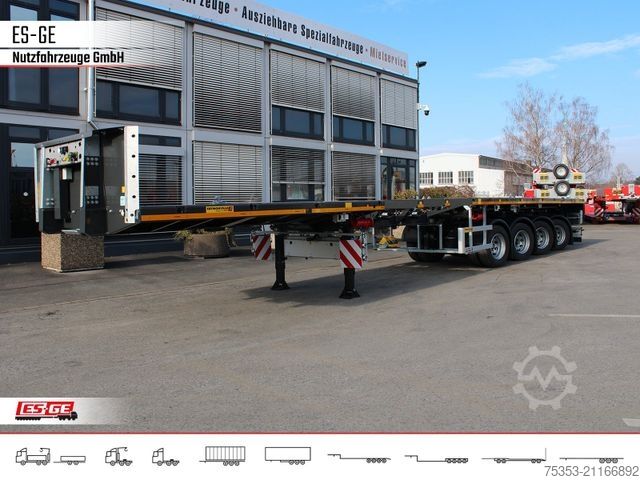 Working platform semitrailer FAYMONVILLE Telemax Sattelauflieger - 3fach teleskopierbar
