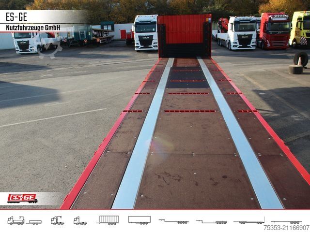 Munkaállvány félpótkocsi KÖGEL Multi Chassis. Rungen