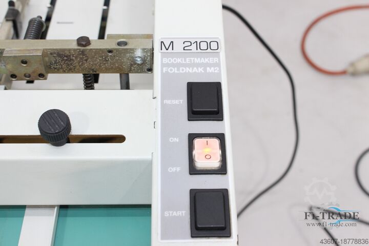 Katman katlama ve dikiş makinesi / kitapçık yapımcısı Nagel Foldnak M2