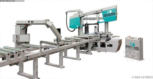 Trupa văzut - automat - orizontale BERG & SCHMID K-tech 1200 H