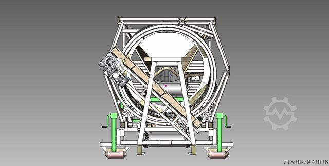 Przesiewacz bębnowy Wózek hakowy ProTech TS 2880x1600 Abrollkipper