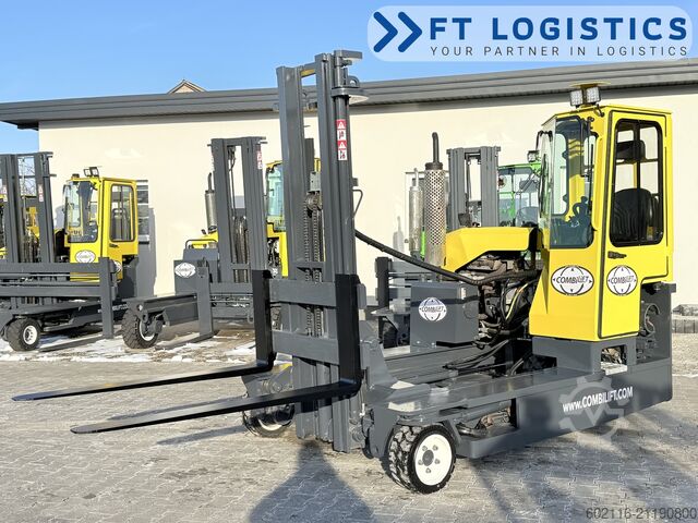 4-way forklift Combilift C3000 GAS DUPLEX PLATFORM 1500 FREE LIFT