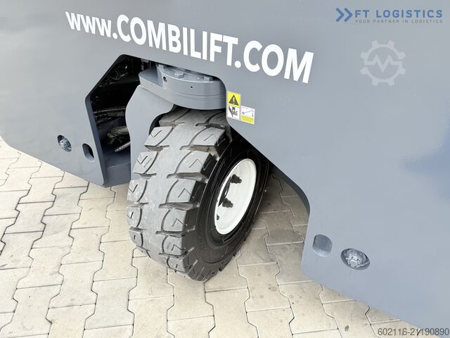 4-way forklift Combilift C4000 GAS DUPLEX 4600 FREE-LIFT CABIN