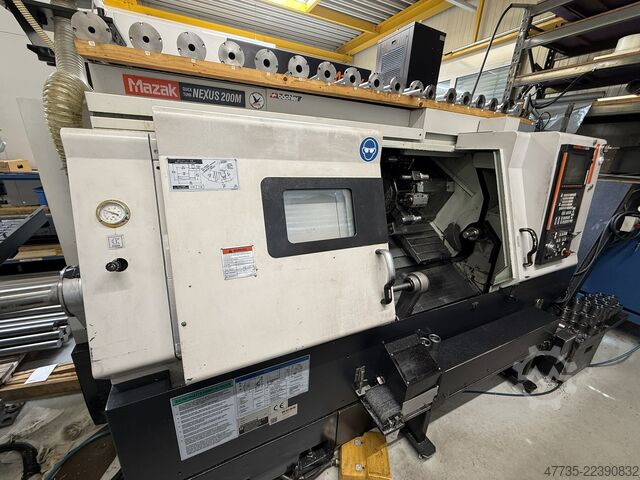 Centrum tokarsko-frezarskie CNC MAZAK QTN 200M 10COL