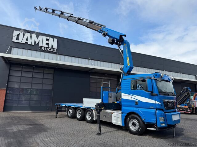 Ciężarówka z dźwigiem MAN TGX 35.540 8x4 -4 BL Palfinger PK 42002-SH G