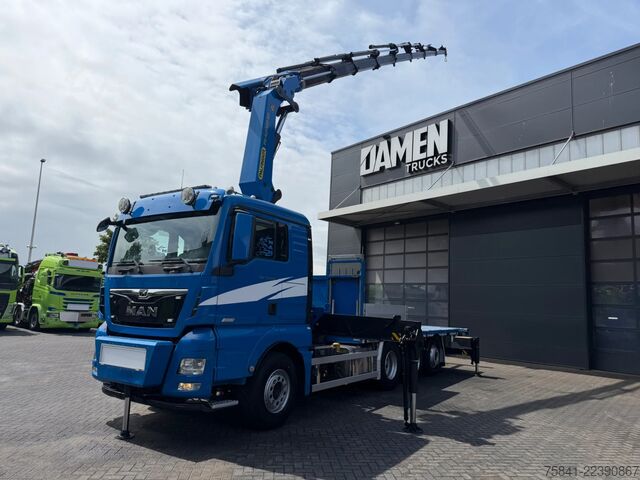Ciężarówka z dźwigiem MAN TGX 35.540 8x4 -4 BL Palfinger PK 42002-SH G