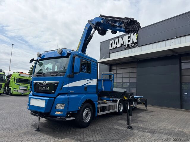Ciężarówka z dźwigiem MAN TGX 35.540 8x4 -4 BL Palfinger PK 42002-SH G