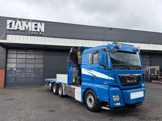 Ciężarówka z dźwigiem MAN TGX 35.540 8x4 -4 BL Palfinger PK 42002-SH G