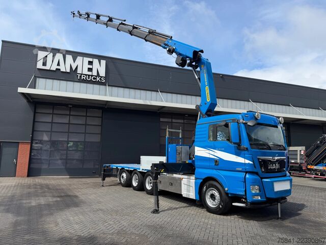 Ciężarówka z dźwigiem MAN TGX 35.540 8x4 -4 BL Palfinger PK 42002-SH G