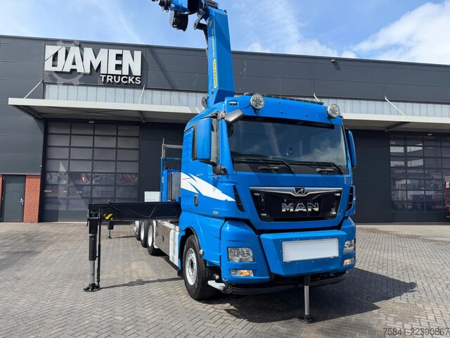 Ciężarówka z dźwigiem MAN TGX 35.540 8x4 -4 BL Palfinger PK 42002-SH G