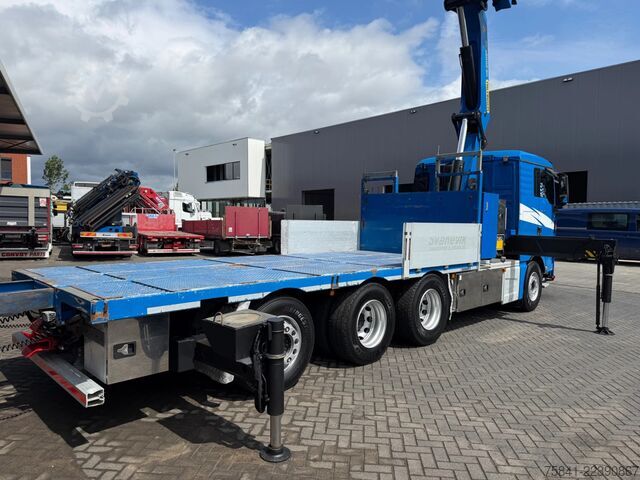 Camion-grue MAN TGX 35.540 8x4 -4 BL Palfinger PK 42002-SH G