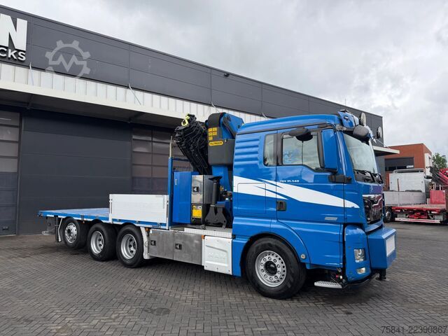 Camion-grue MAN TGX 35.540 8x4 -4 BL Palfinger PK 42002-SH G