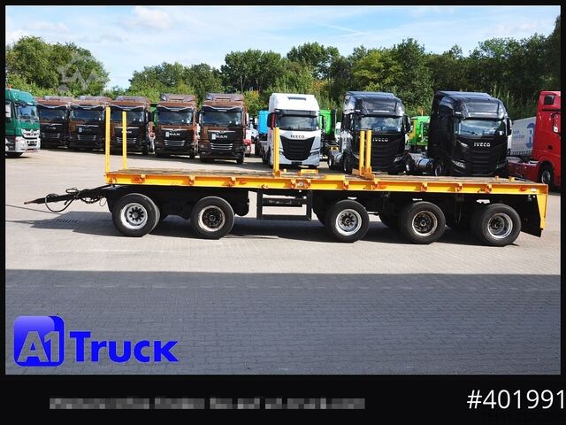 Åben trailer GOLDHOFER 5 achs  Ballast, Lenkachse, 50to., Schwerlast,