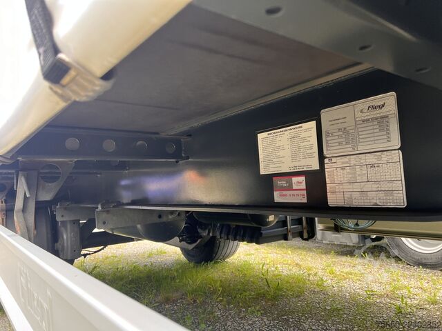 Open aanhangwagen met zeil Fliegl ZPS180  2 Achs Jumbo- Planen, Mega, durchladbar