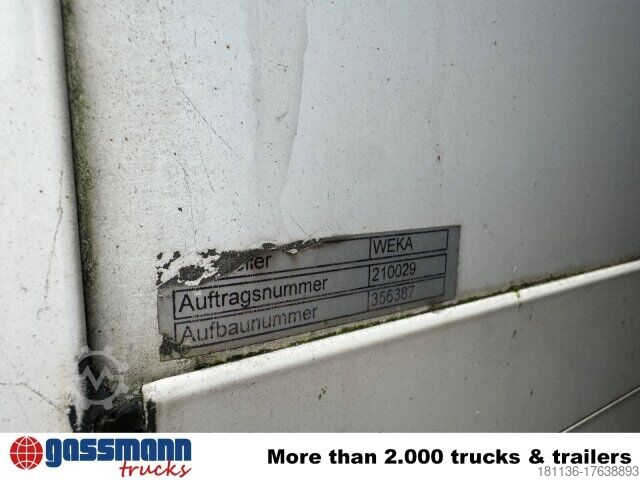 Wissellaadbak vrachtwagen Weka Wechselbrücke