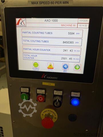 Sistema completo di riempimento e sigillatura tubi Complete Axomatic Tube Filling and Sealing System