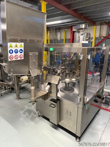 Sistema completo di riempimento e sigillatura tubi Complete Axomatic Tube Filling and Sealing System
