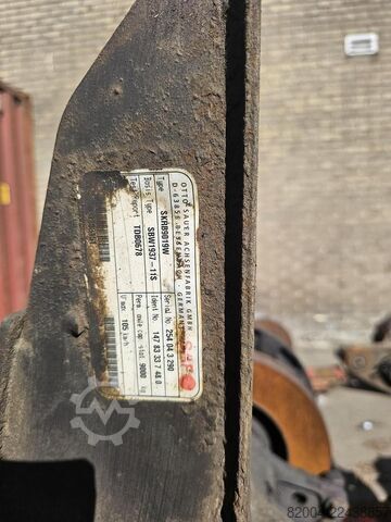 Assale SAF SKRB9019W/ TRAILER AXLE 9 TON /DISC.