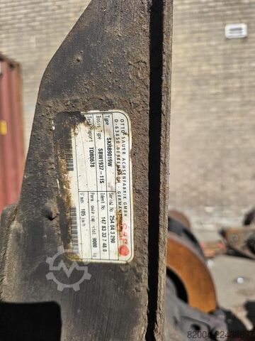 Assale SAF SKRB9019W/ TRAILER AXLE 9 TON / DISC.