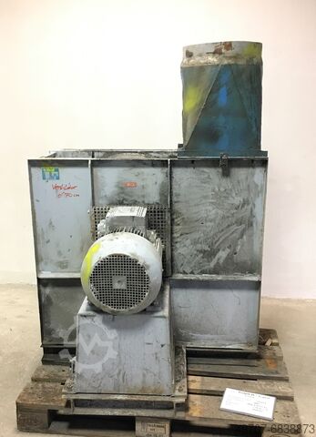 Späneabsauggebläse Zentrifugalgebläse Klima Celje  18,5kw 8700m3 / h  4940 Pa 