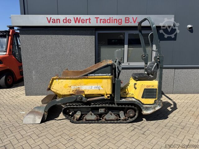 Wacker Neuson DT15 dumper compatto / dumper ribaltabile, motore diesel Kubota, anno 2014. NEUSON DT15 Compact Dumper / Kiep Dumper Kubota Diesel 2014