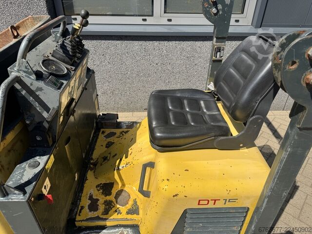 Wacker Neuson DT15 dumper compatto / dumper ribaltabile, motore diesel Kubota, anno 2014. NEUSON DT15 Compact Dumper / Kiep Dumper Kubota Diesel 2014