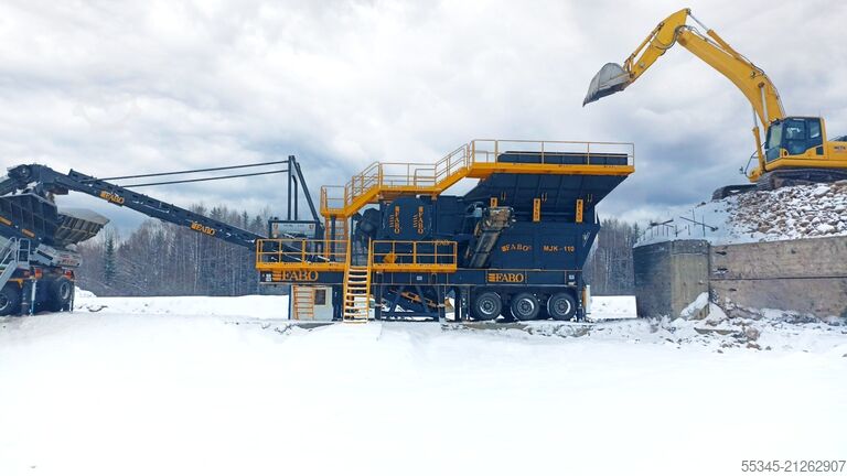 Zúzóberendezés / pofás törőgép FABO Jaw crusher | Stone crusher 180-300 TPH Jaw crusher | Stone crusher