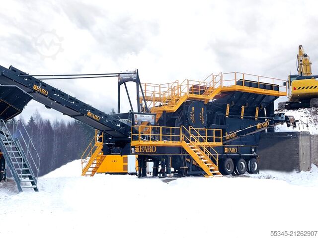 Zúzóberendezés / pofás törőgép FABO Jaw crusher | Stone crusher 180-300 TPH Jaw crusher | Stone crusher