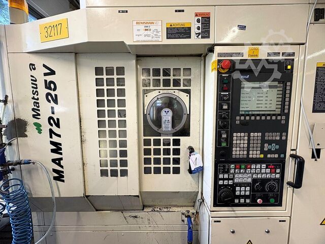Függőleges megmunkáló központ MATSUURA MAM 72-25 V