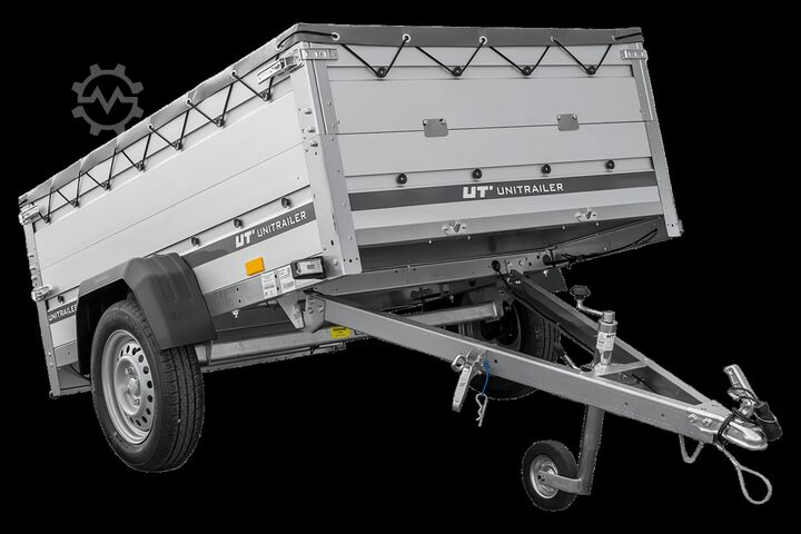 Autotrailer Unitrailer Garden 201 KIPP ALU mit Bordwandaufsatz