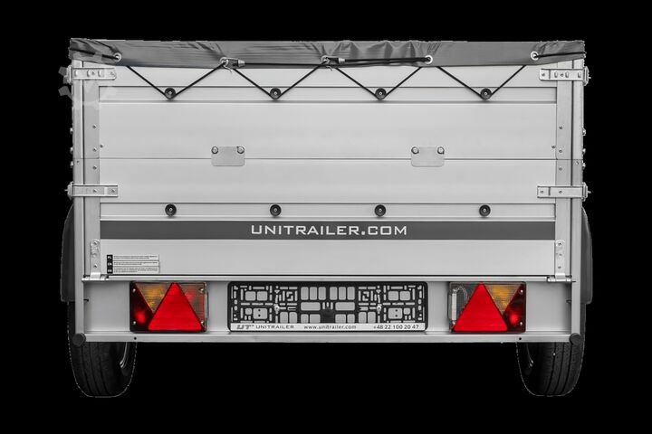 Autotrailer Unitrailer Garden 201 KIPP ALU mit Bordwandaufsatz
