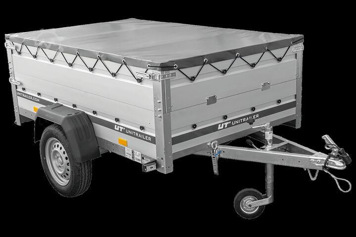 Autotrailer Unitrailer Garden 201 KIPP ALU mit Bordwandaufsatz