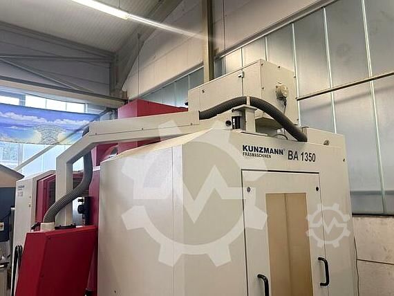 Függőleges megmunkáló központ KUNZMANN BA 1350
